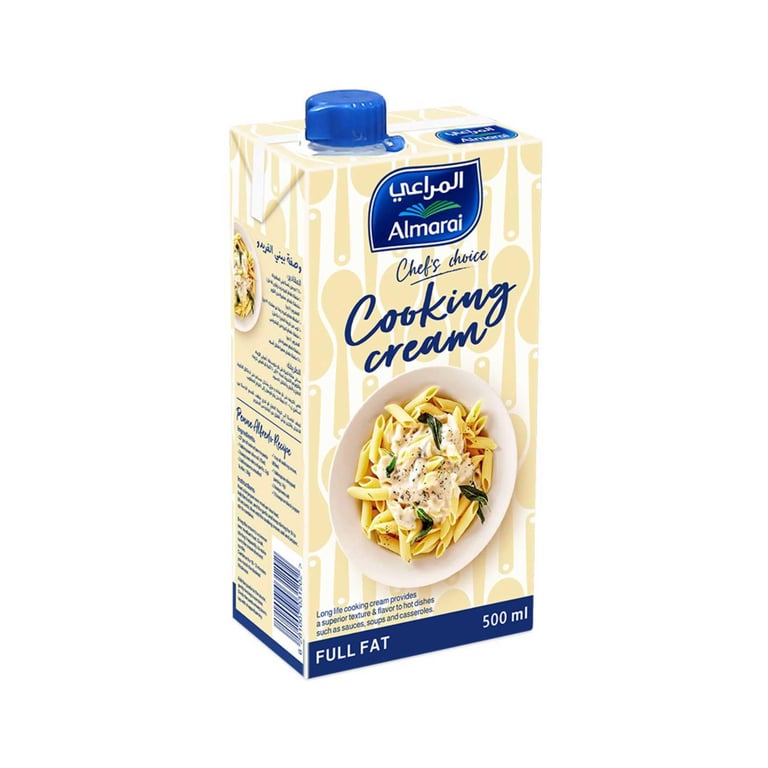 Almarai UHT Cooking Cream Full Fat 500ml