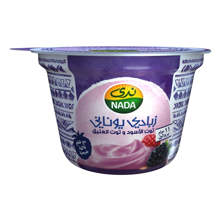 Nada Blackberry And Raspberry Greek Yoghurt 160g