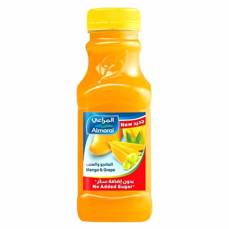 Almarai No Added Sugar Mango &amp; Grape Juice 300ml