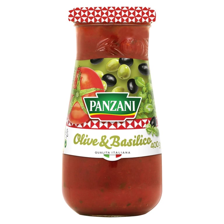 Panzani Olive And Basilico Sauce 400g