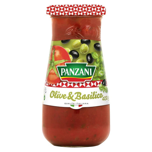 Panzani Olive And Basilico Sauce 400g