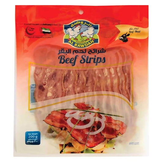 Al Rawdah Beef Strips 200g