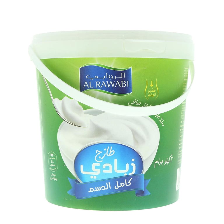 Al Rawabi Full Cream Fresh Yoghurt 2kg