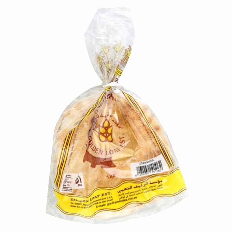 Golden Loaf Arabic Bread 6 PCS