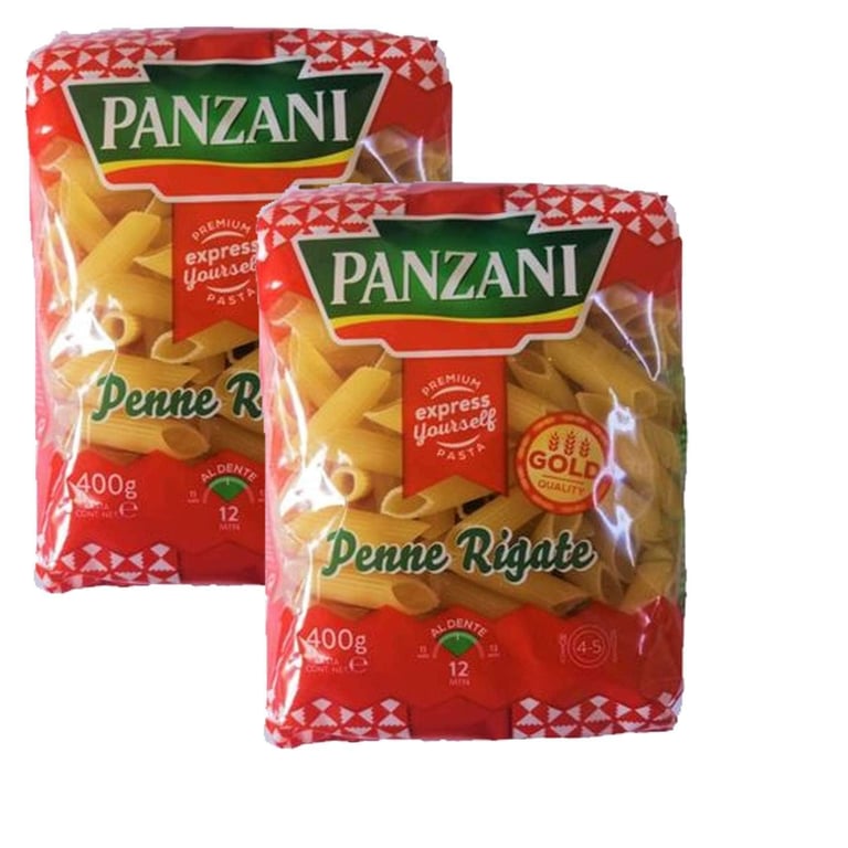 Panzani Fusilli Pasta 400g Pack of 2