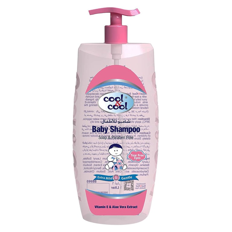 Cool &amp; Cool Baby Shampoo White 1L