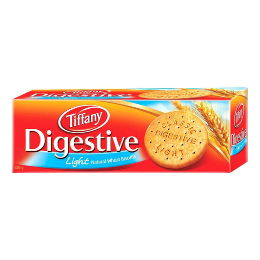 Tiffany Digestive Light Natural Wheat Biscuits 400g