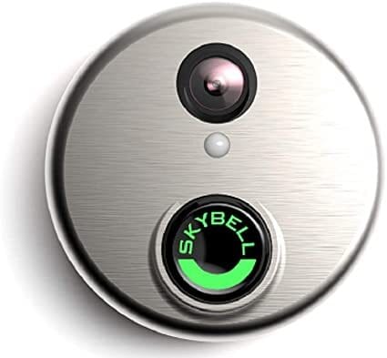 SkyBell HD Wi-Fi Video Doorbell Silver