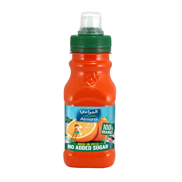 Almarai No Added Sugar Kids Orange Juice 180ml