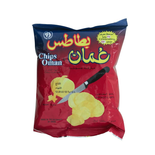 Chips Oman Chilly Flavour Potato Chips 15g