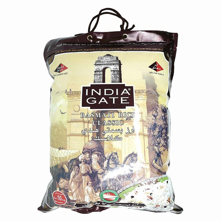 India Gate Classic Basmati Rice 10kg