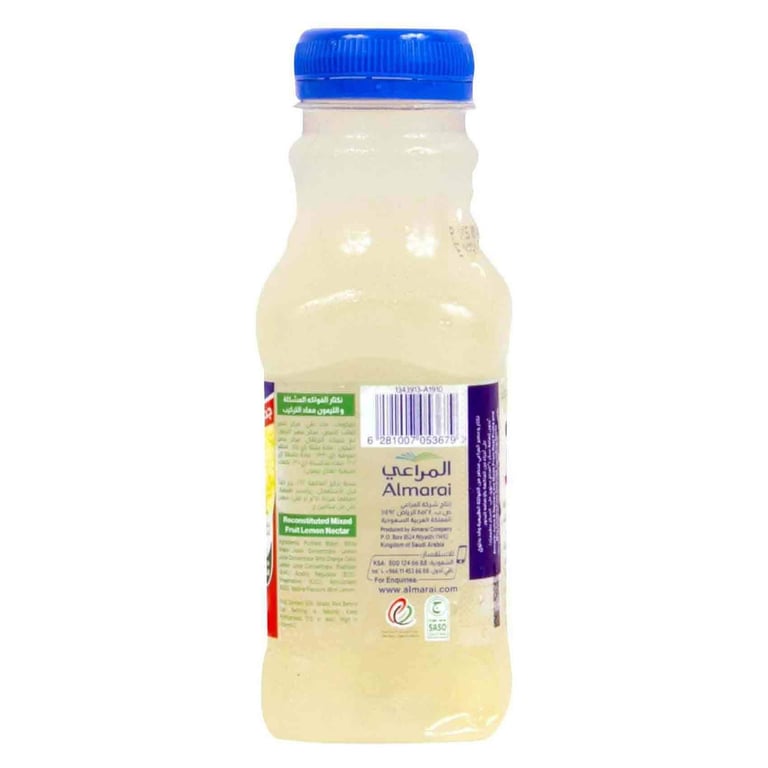 Almarai No Added Sugar Mixed Fruit Lemon Juice 300ml