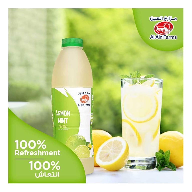 Al Ain Fresh Lemon Mint Drink 1L