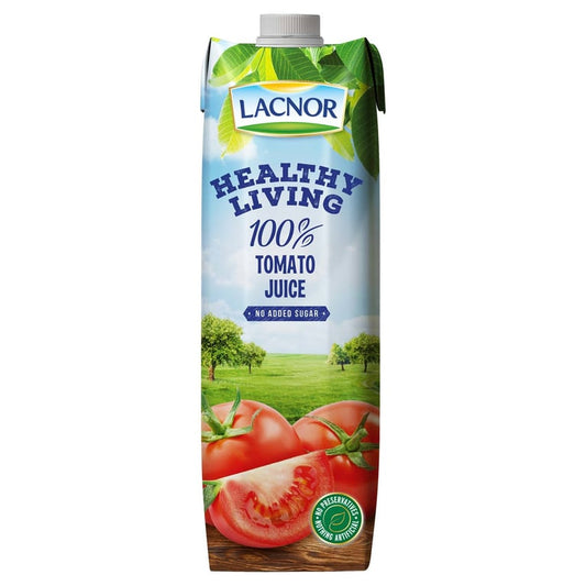 Lacnor Healthy Living No Added Sugar Tomato Juice 1L