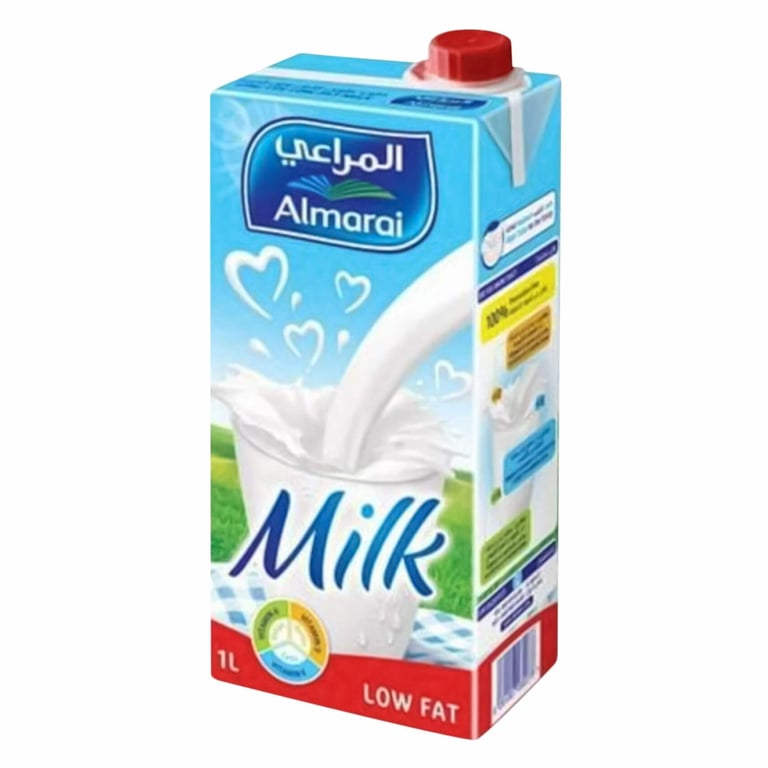 Almarai UHT Low Fat Milk 1L Pack of 4