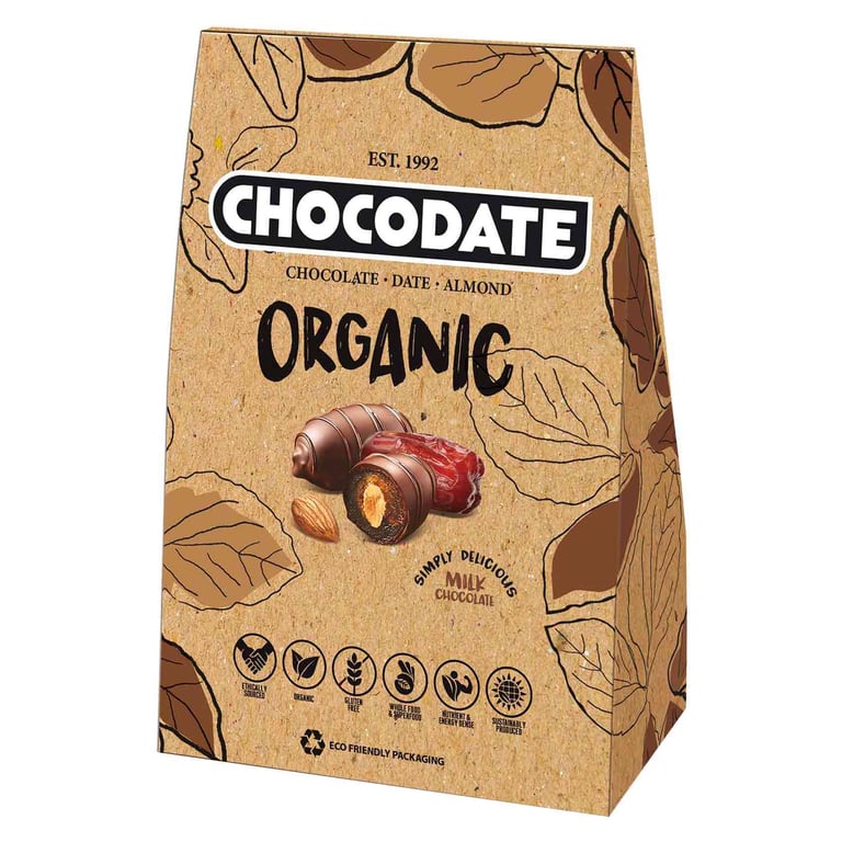 Chocodate Organic Milk Chocolate 90g