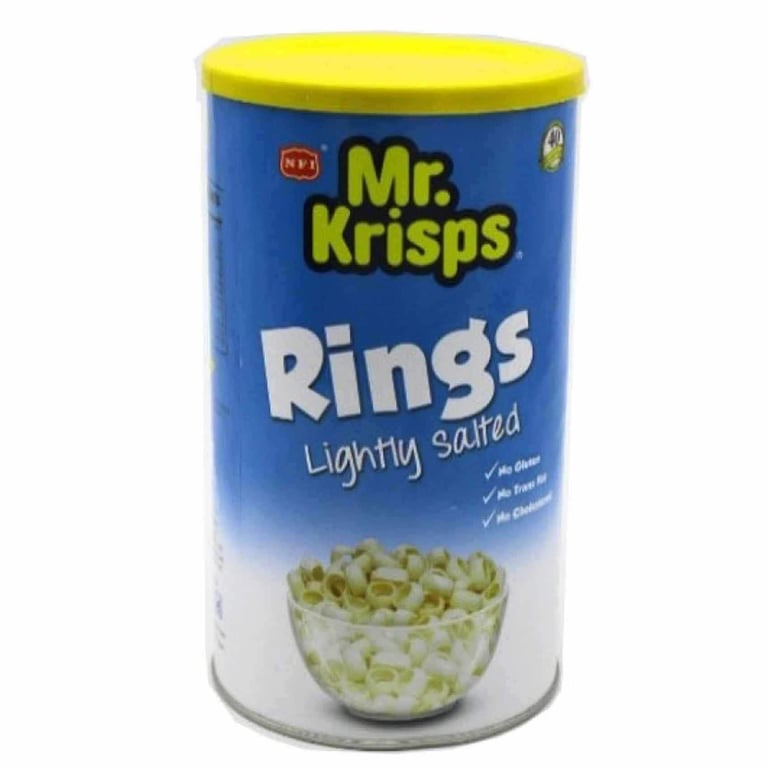 NFI Mr. Krisps Lightly Salted Rings 65g