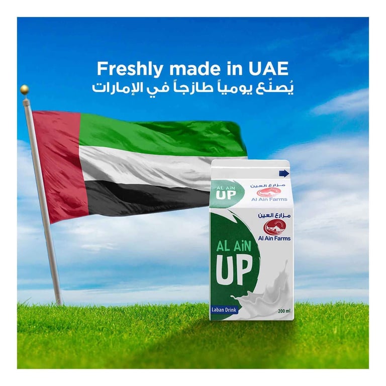 Al Ain Laban Up Drink 200ml Pack of 6