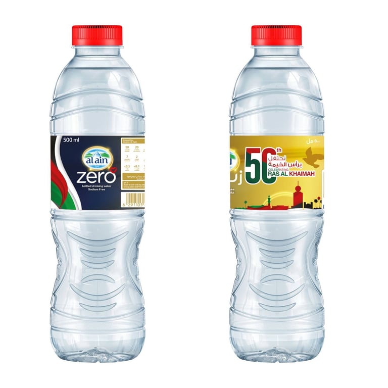 Al Ain Zero Sodium Drinking Water 500ml Pack of 12