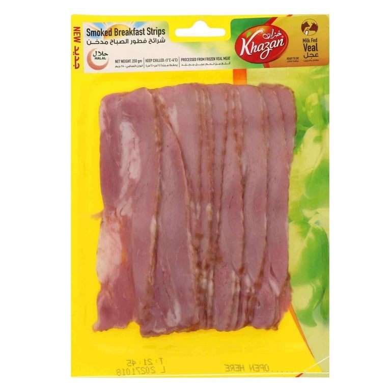 Khazan Smoked Veal Strips 180g