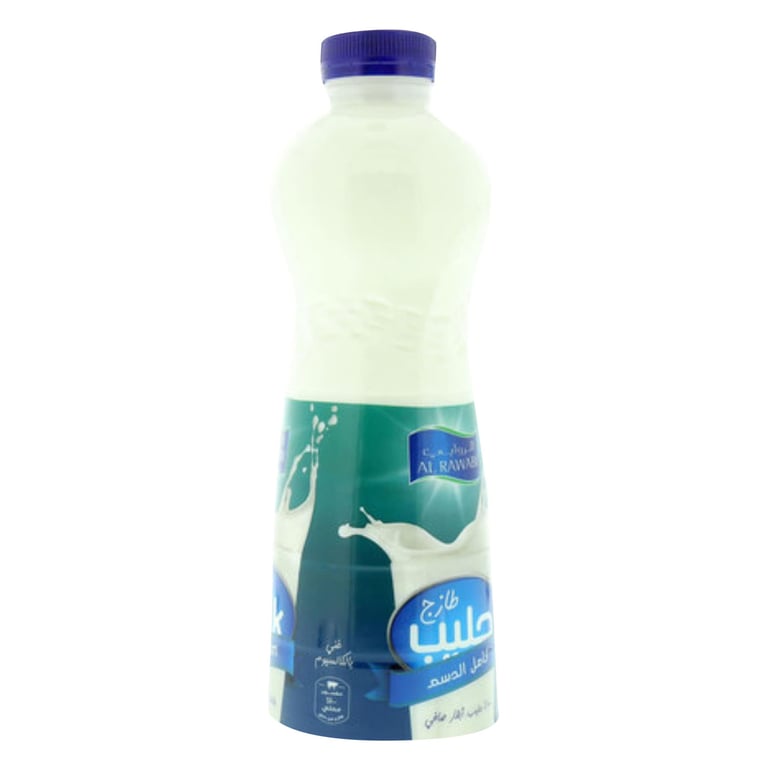 Al Rawabi Full Cream Fresh Milk 1L