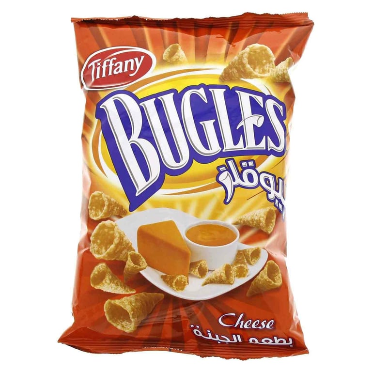 Tiffany Bugles Cheese Snack Chips 25g