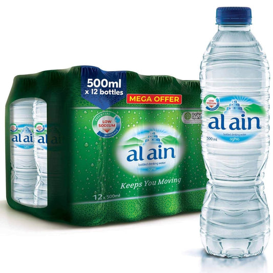 Al Ain Drinking Water 500ml Pack of 12