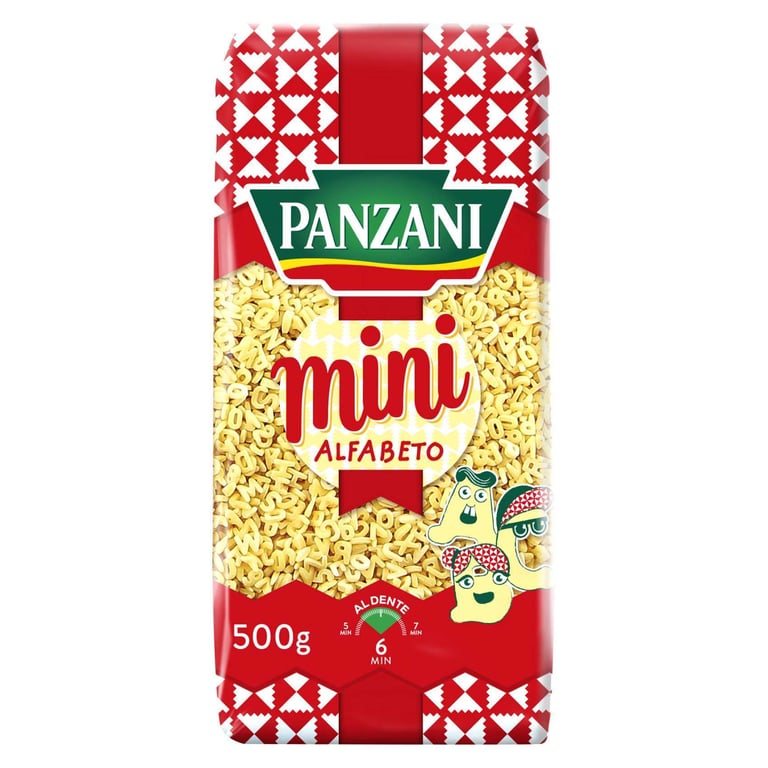 Panzani Alfabeto Pasta 500g