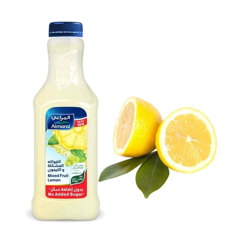 Almarai No Added SugarMixed Fruit Lemon Juice 1L