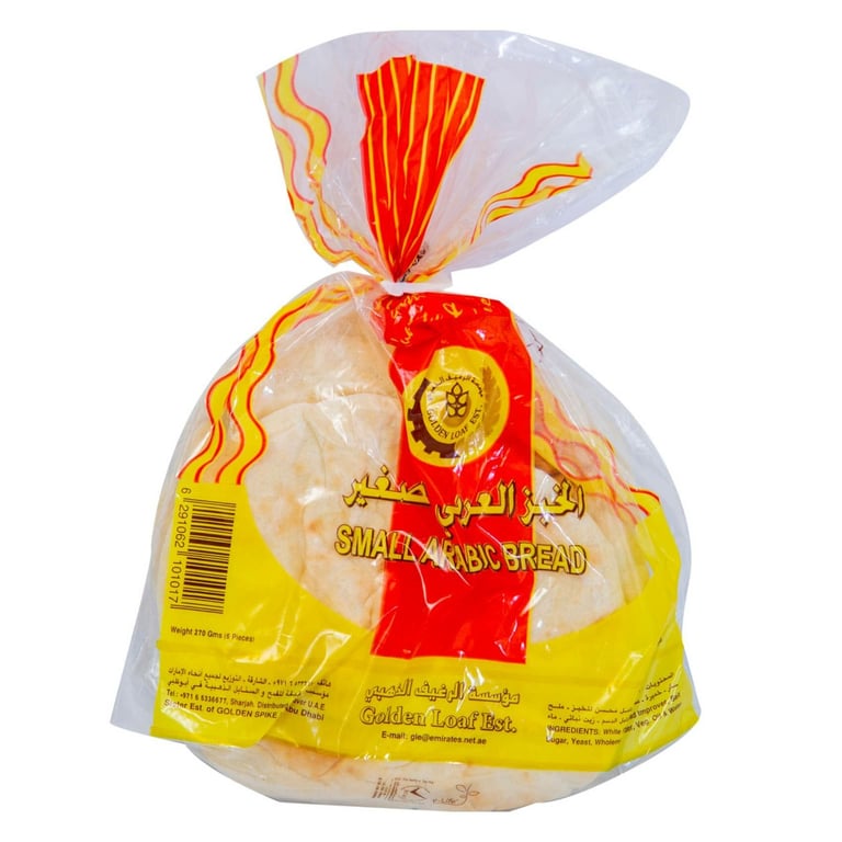 Golden Loaf Small Arabic Bread 6 PCS