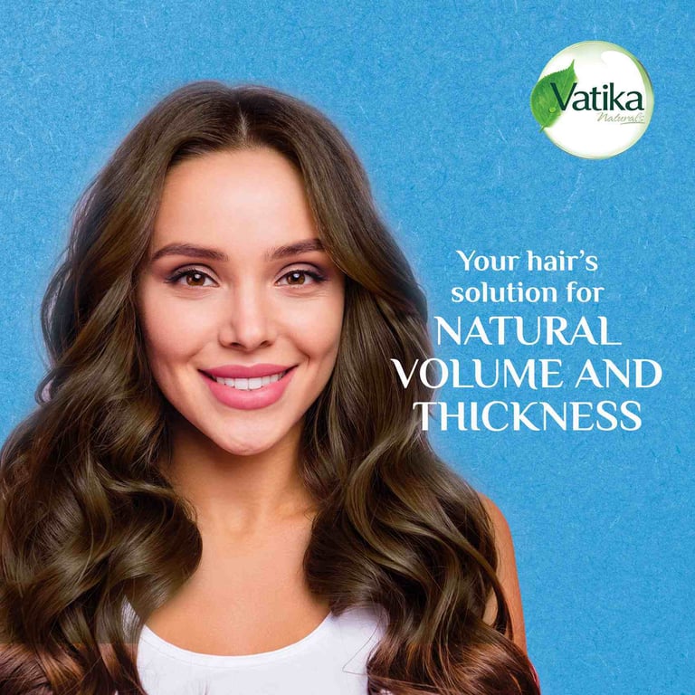 Dabur Vatika Naturals Coconut Enriched Hair Oil Volume And Thickness 300ml