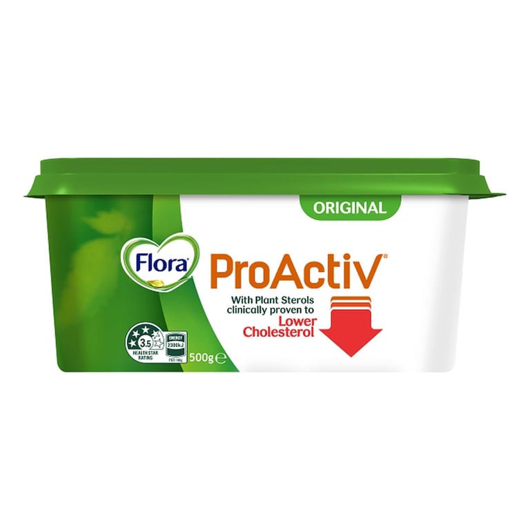 Flora ProActiv Original Lower Cholesterol Spread 500g