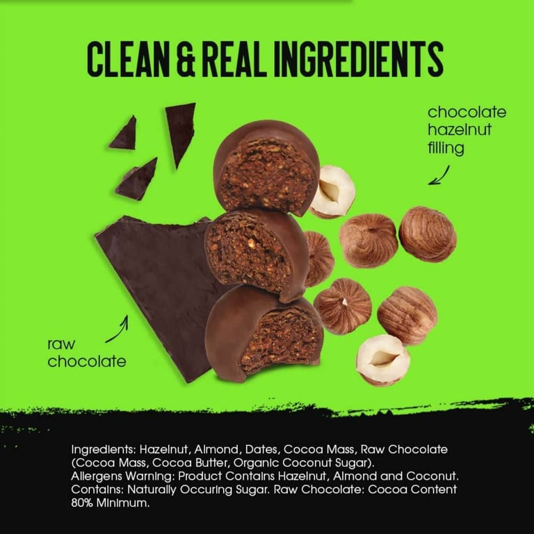 Freakin Healthy Choco Hazelnut Protein Balls 60g