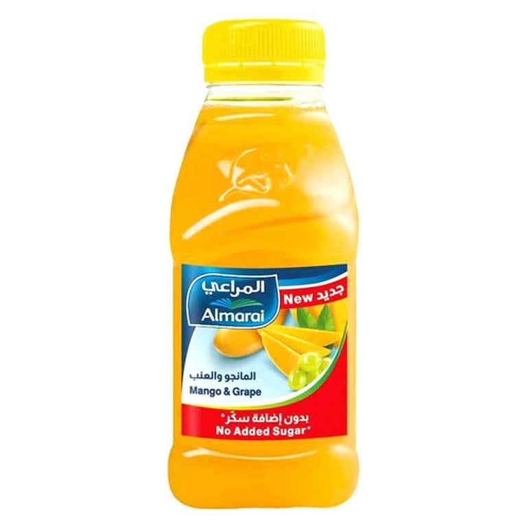 Almarai No Added Sugar Mango &amp; Grape Juice 200ml