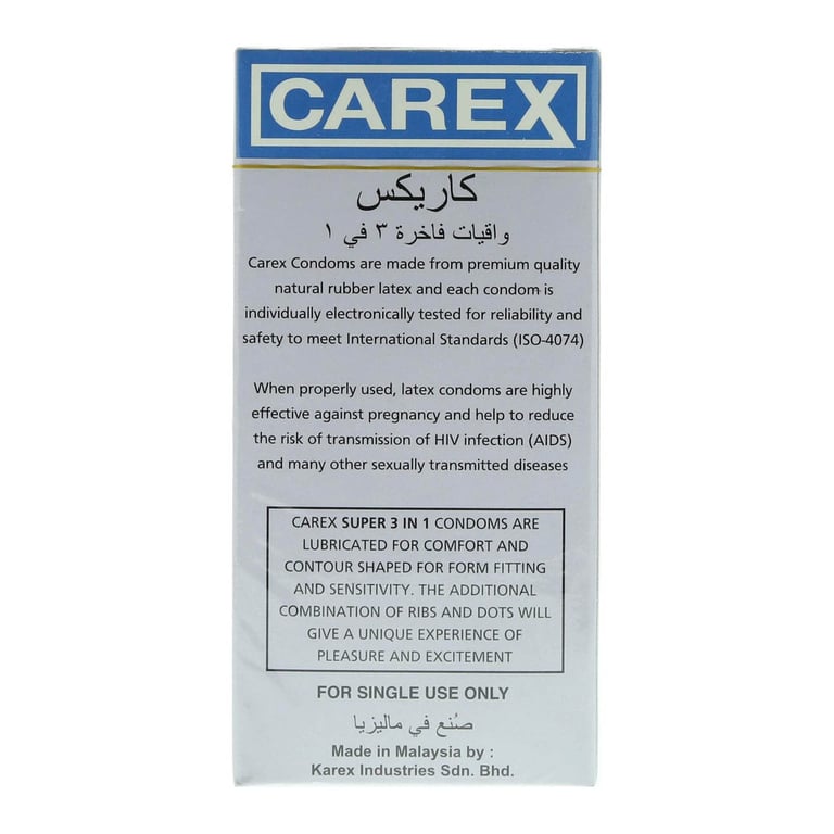 Carex Ultimate Pleasure Condom 12 PCS