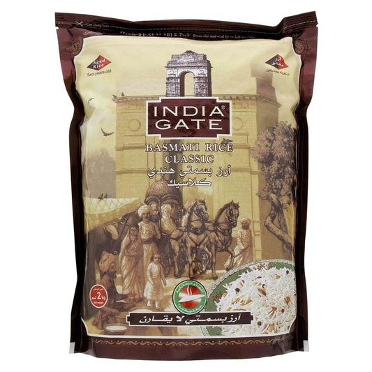 India Gate Classic Basmati Rice 2kg