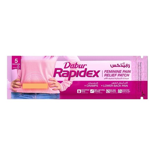 Dabur Rapidex Feminine Pain Relief Patch 5 Patches