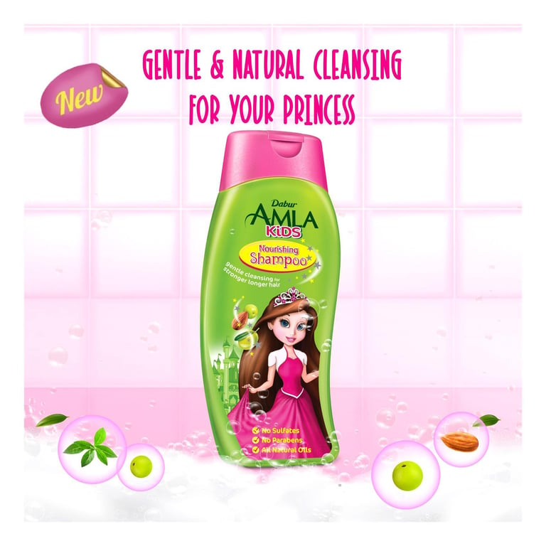 Dabur Amla Kids Nourishing Shampoo White 500ml