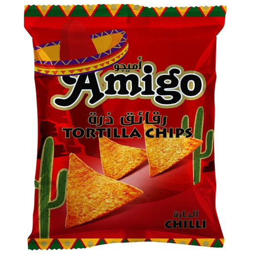 Amigo Chilli Flavour Tortilla Chips 250g