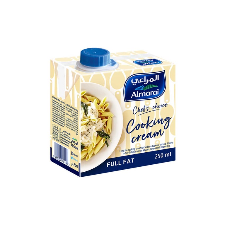 Almarai Chef Choice Full Fat Cooking Cream 250ml