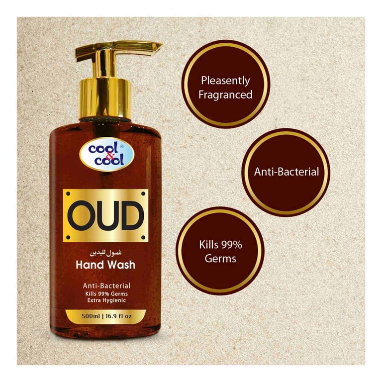 Cool &amp; Cool Oudh Handwash 500ml