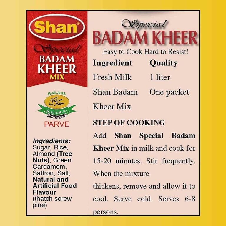 Shan Special Badam Kheer Mix 150g