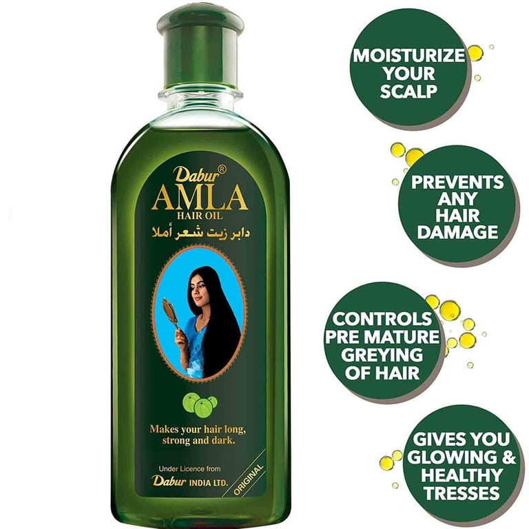 Dabur Amla Hair Oil Green 200ml