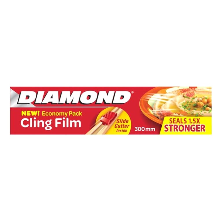 Diamond Cling Film Economy Pack 300mm