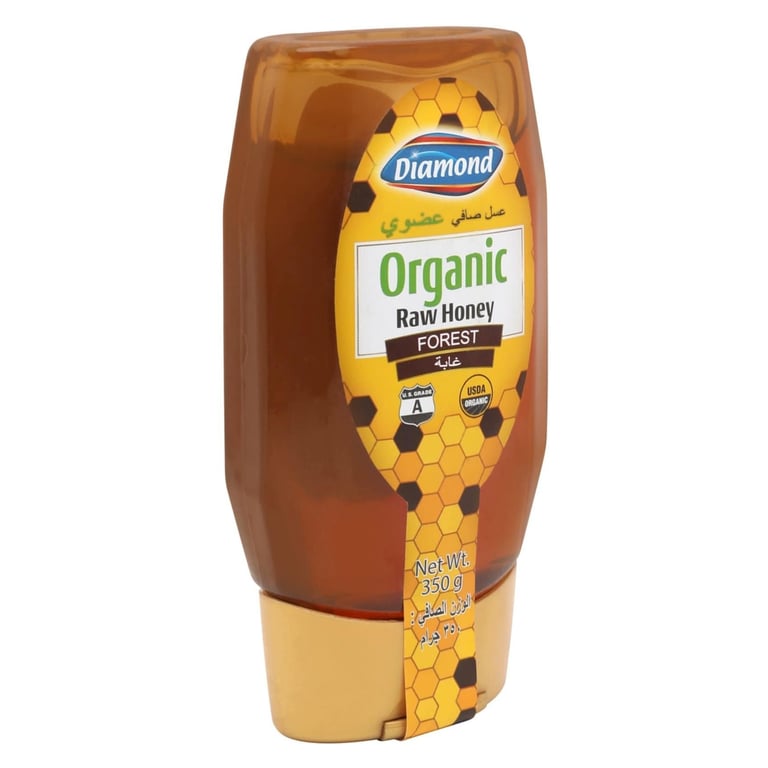 Diamond Organic Raw Forest Honey 350g