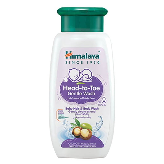 Himalaya Head-To-Toe Gentle Body And Hair Wash White 200ml