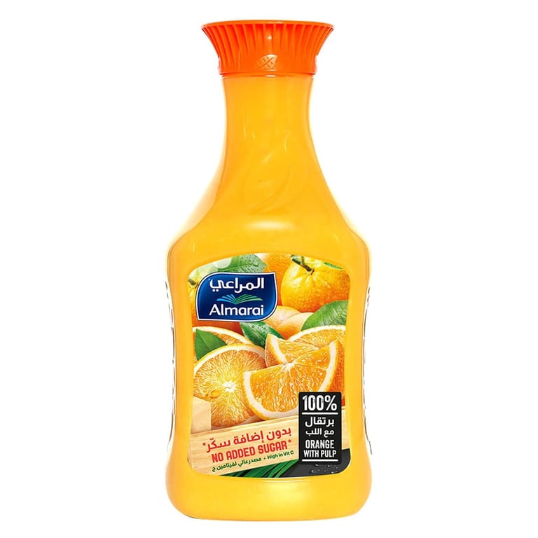 Almarai 100% Orange With Pulp Juice 1.4L