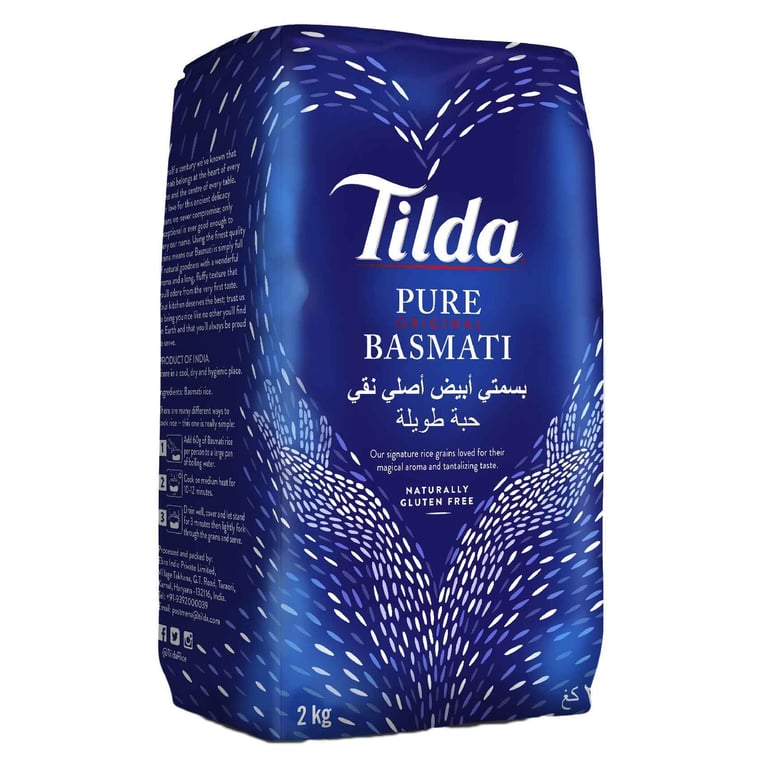 Tilda Pure Basmati Rice 2kg