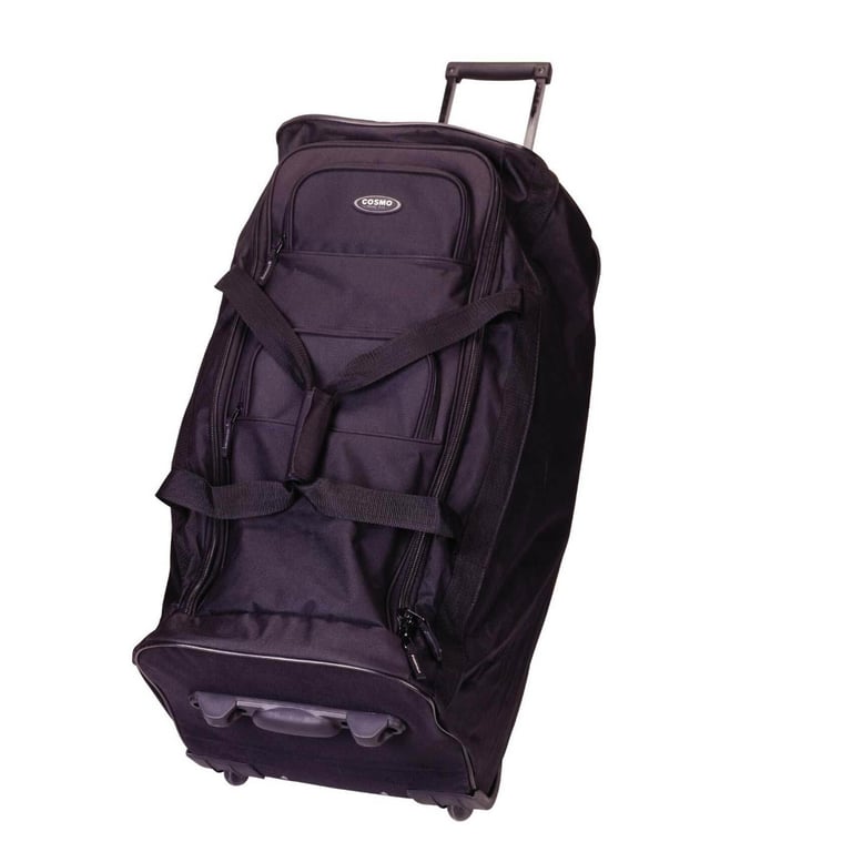 Cosmo Travel Plus 2 Wheel Duffle Trolley 73cm Purple