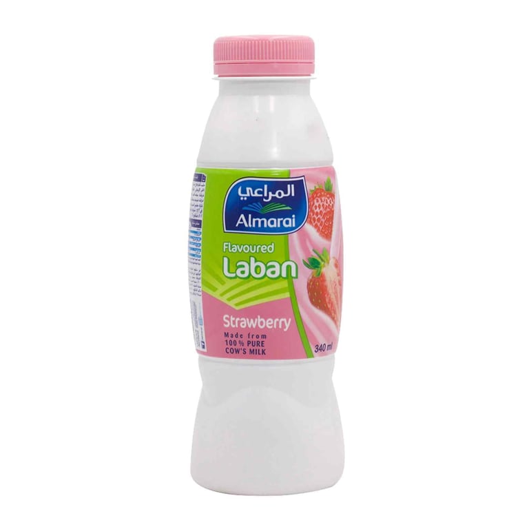 Almarai Flavoured Laban Strawberry 340ml